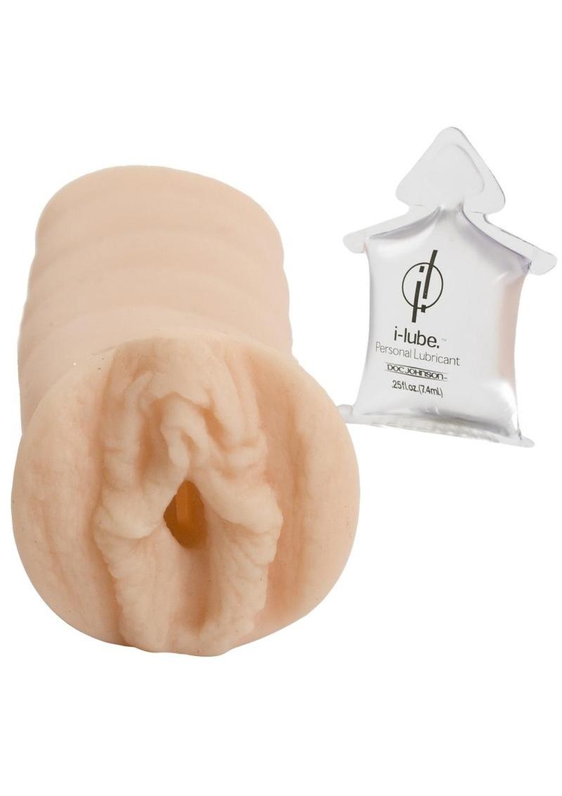 Quickie To Go UltraSkyn Vagina Masturbator Vanilla