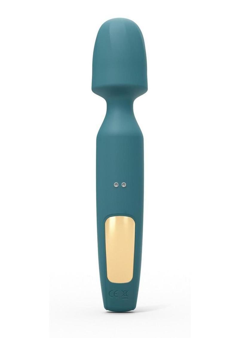 R Evolution Silicone Wand With Attachment Teal