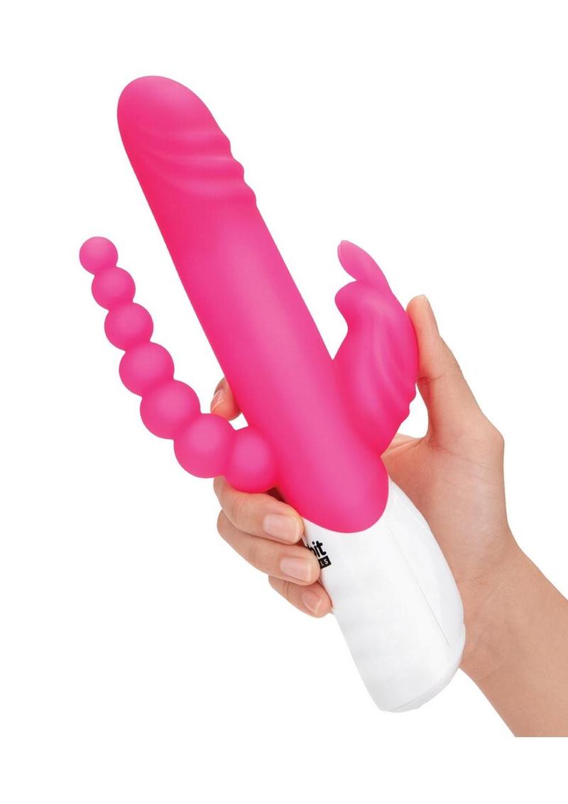 Essentials Double Rechargeable Penetration Rabbit Vibrate