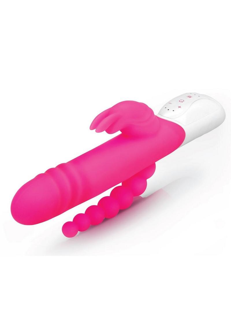 Essentials Double Rechargeable Penetration Rabbit Vibrate