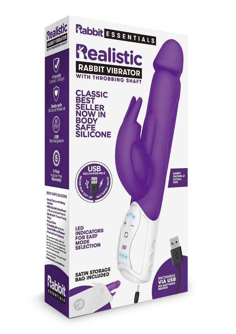 Rabbit Essentials Realistic Rabbit Vibrator