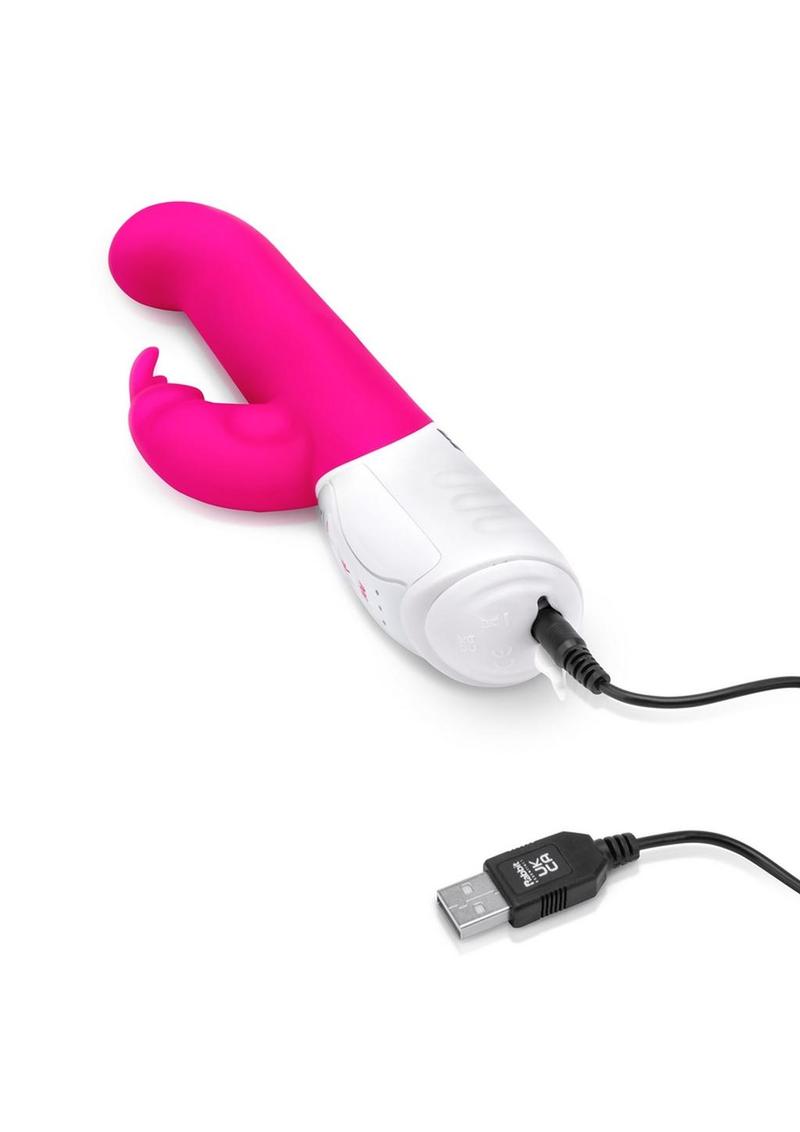 Rabbit Essentials Silicone Come Hither Rabbit Vibrator