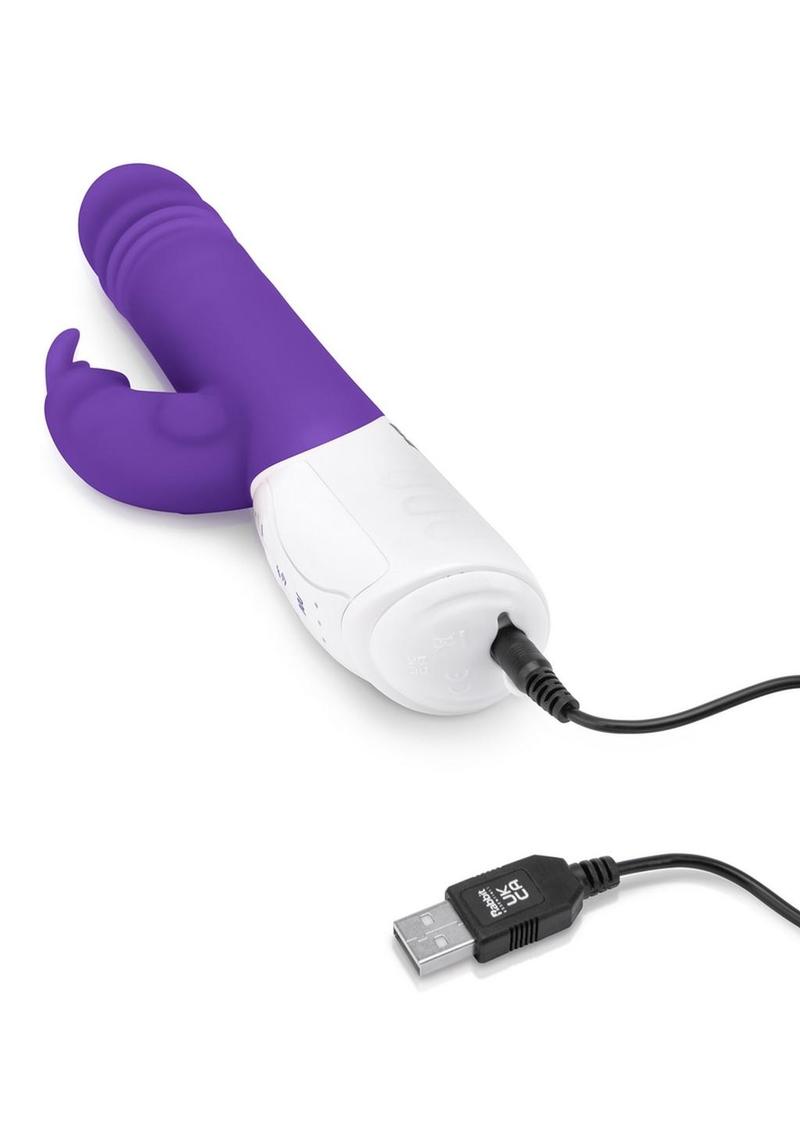 Essentials Recharge G-Spot Thrusting Rabbit Vibrator