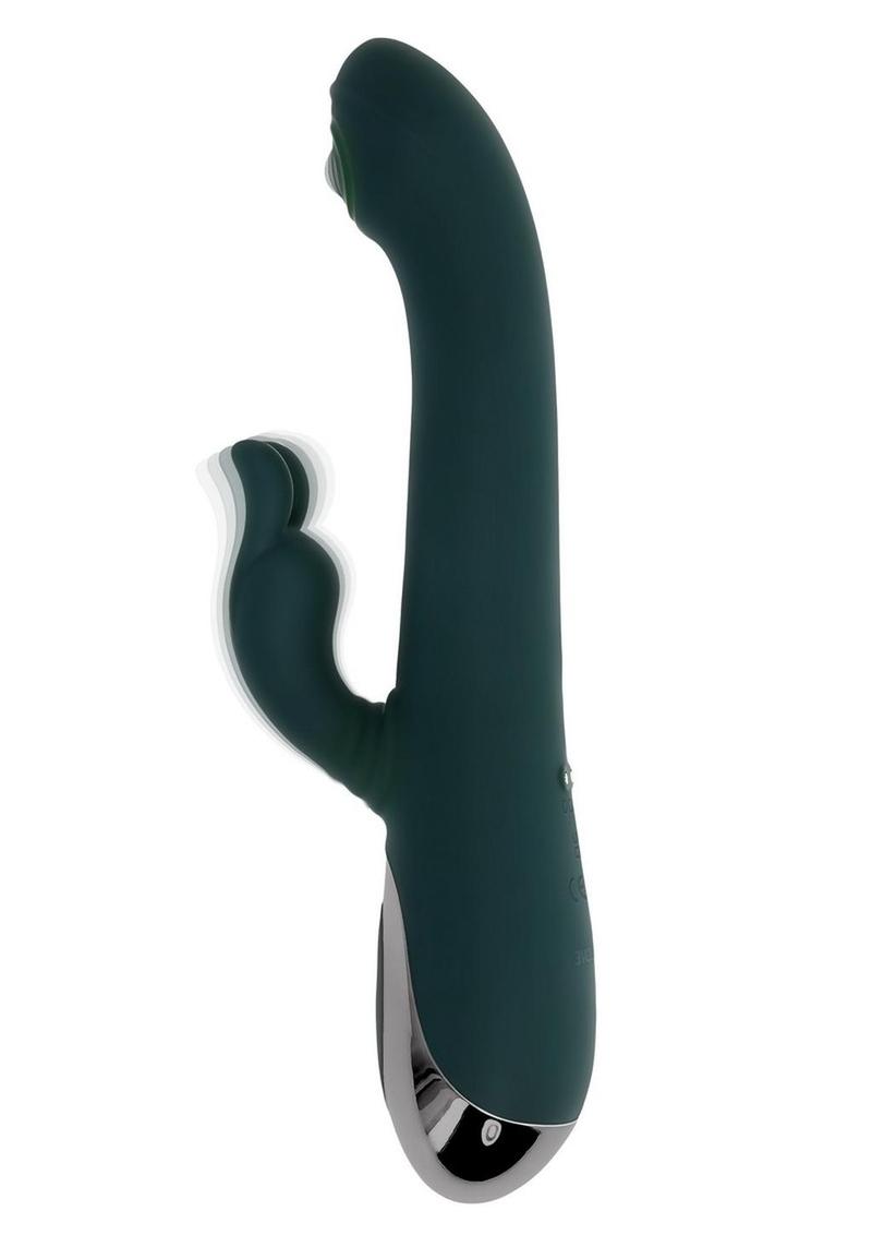 Evolved Rabbit Tap Tap Rechargeable Silicone Dual Vibrator