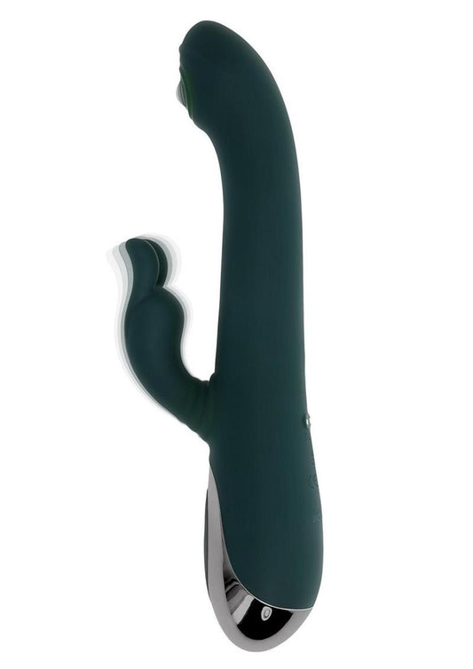 Evolved Rabbit Tap Tap Rechargeable Silicone Dual Vibrator