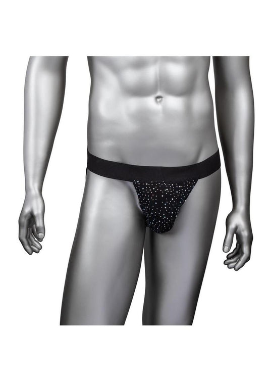 Radiance Jock Strap Sparkling Mesh Design