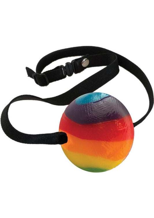 Hott Products Rainbow Candy Ball Gag