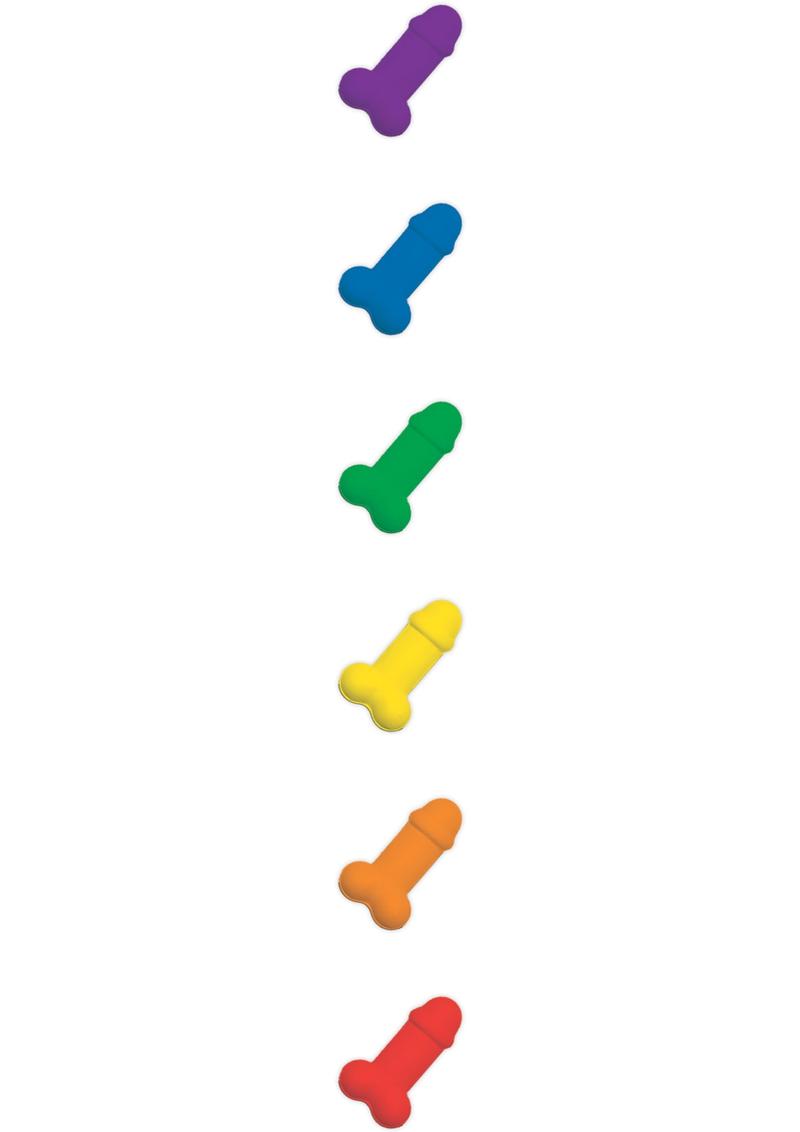 Hott Products Rainbow Peckermints Tin of Penis