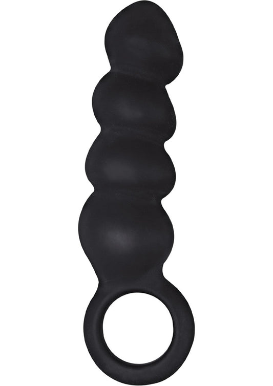 RAM Anal Trainer #1 Silicone Beaded Anal Probe with Retrieval Ring