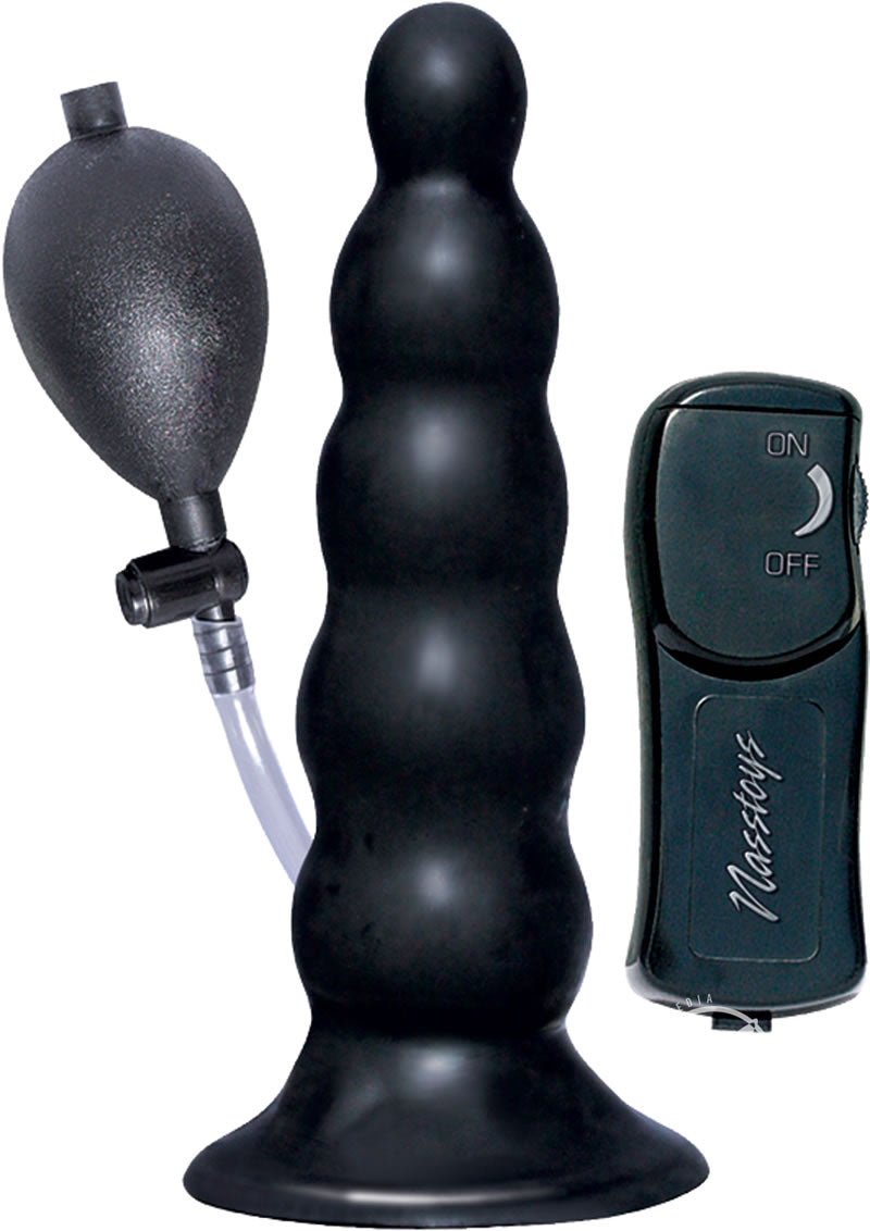RAM Inflatable Anal Expander Butt Plug Vibrating