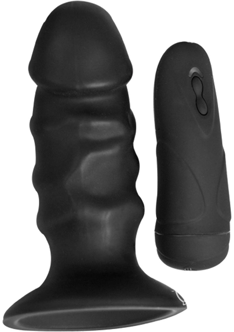 RAM Pulsating Vibrating Butt Plug 4 Inch