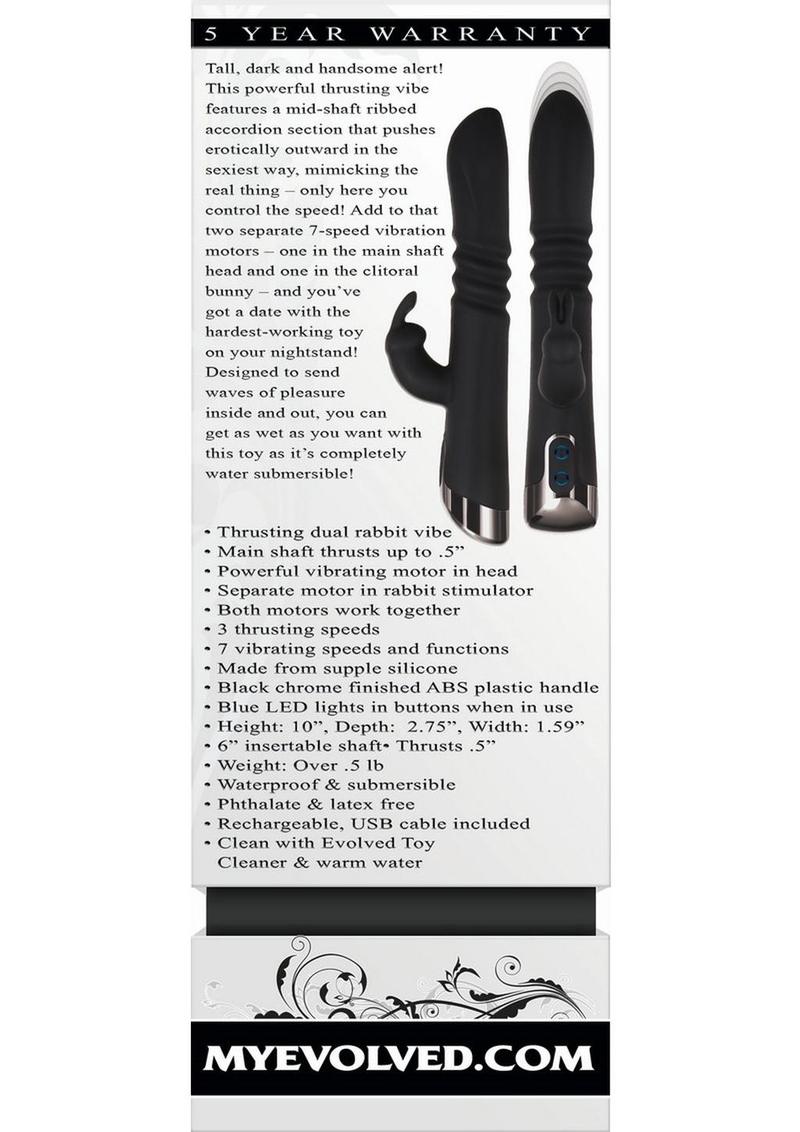 Rapid Rabbit Rechargeable Thrusting Rabbit Vibrator