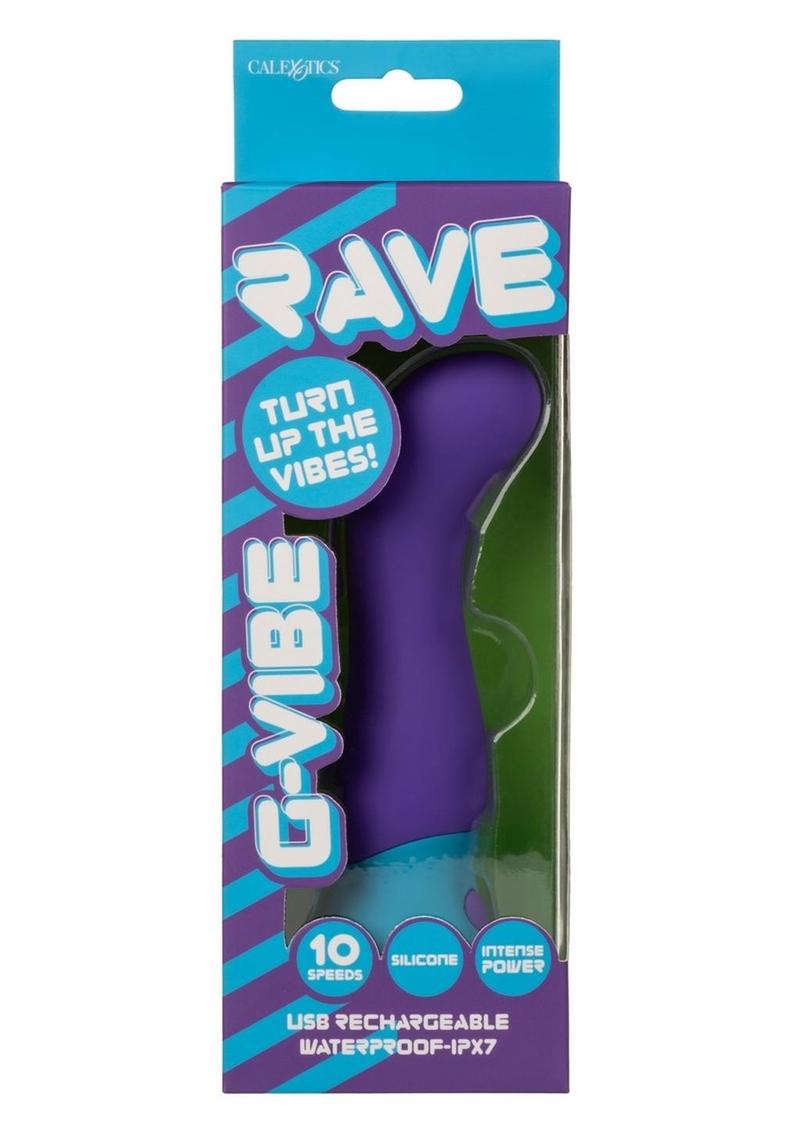 Rave G-Vibe Rechargeable Silicone G-Spot Vibrator