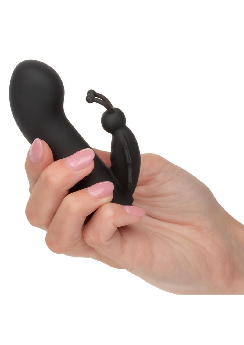 Raven Butterfly Rechargeable Dual Stimulation Waterproof Vibrator