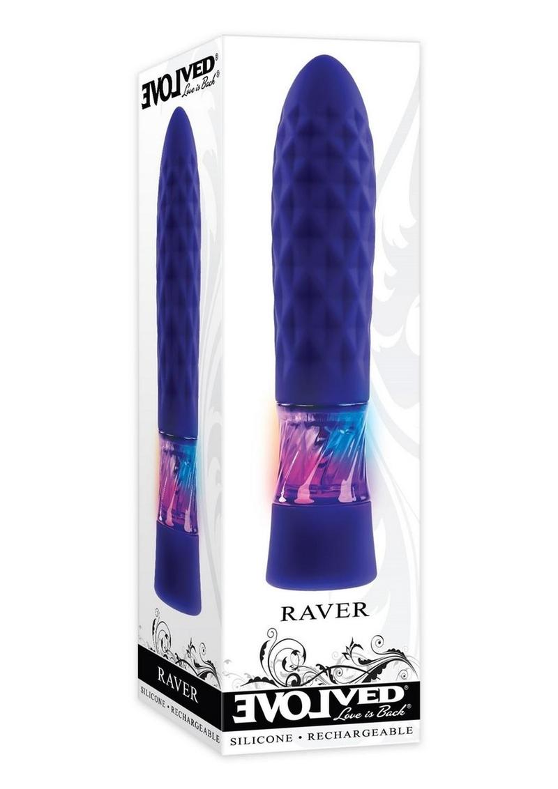 Raver Rechargeable Light  Up Vibrating Bullet