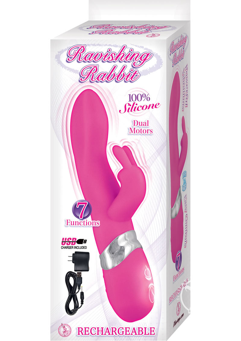Ravishing Rabbit Luxe Silicone Vibrator For Dual Sensation