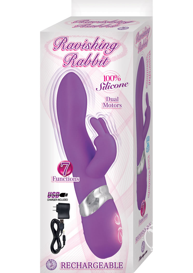 Ravishing Rabbit Luxe Silicone Vibrator For Dual Sensation