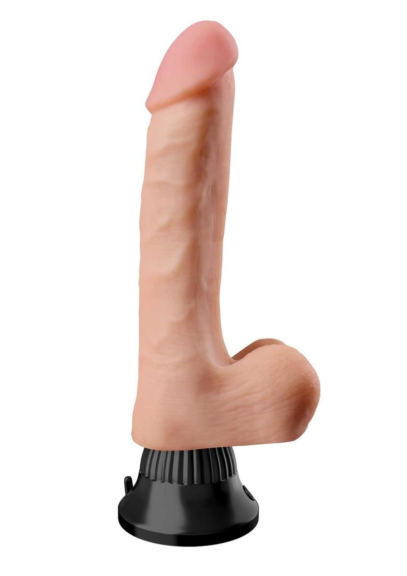 Real Feel Deluxe No. 1 Wallbanger Vibrating Dildo with Suction Base