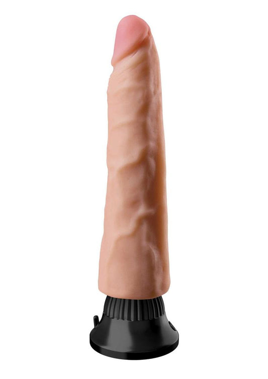 Real Feel Deluxe No. 3 Vibrating Dildo with Suction Cup Base