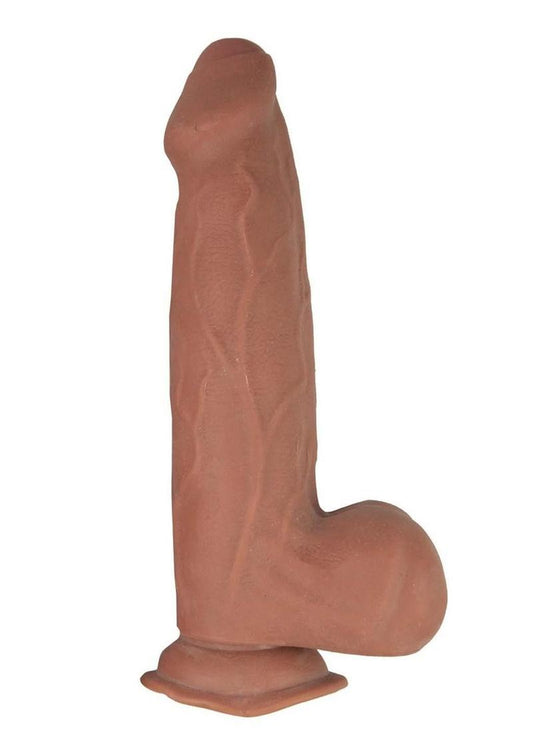 RealCocks Dual Layered Uncut Slider Thick Shaft Realistic Dildo