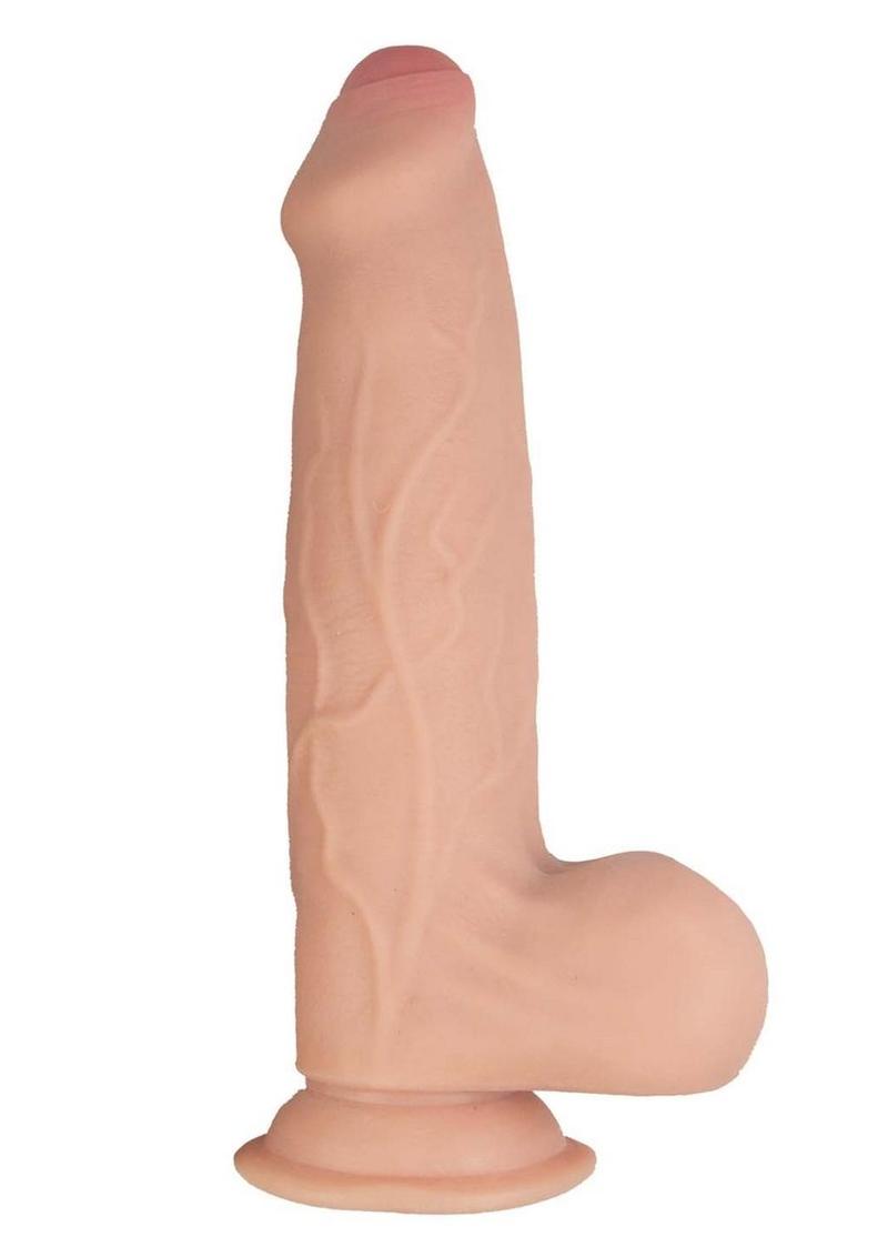 RealCocks Dual Layered Uncut Slider Thick Shaft Realistic Dildo