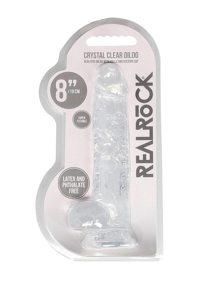 RealRock Crystal Clear Realistic Dildo