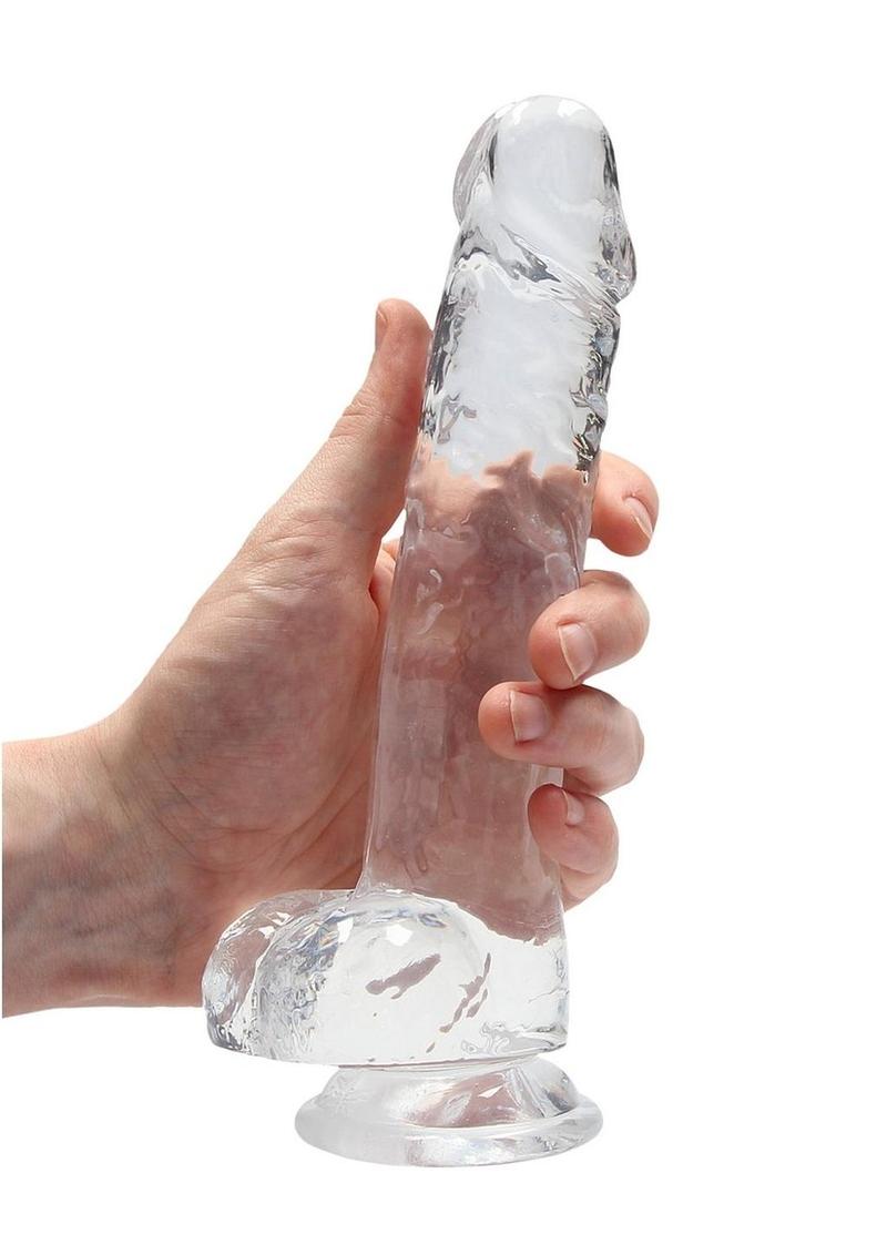 RealRock Crystal Clear Realistic Dildo