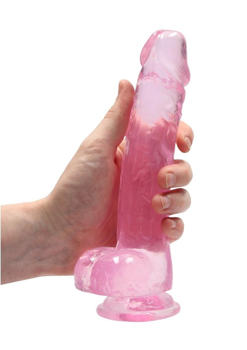 RealRock Crystal Clear Realistic Dildo