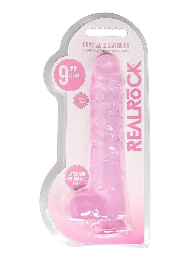 RealRock Crystal Clear Realistic Dildo