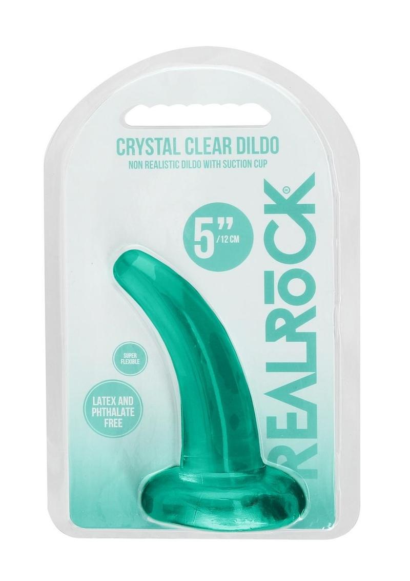 RealRock Crystal Clear Dildo with Suction Cup