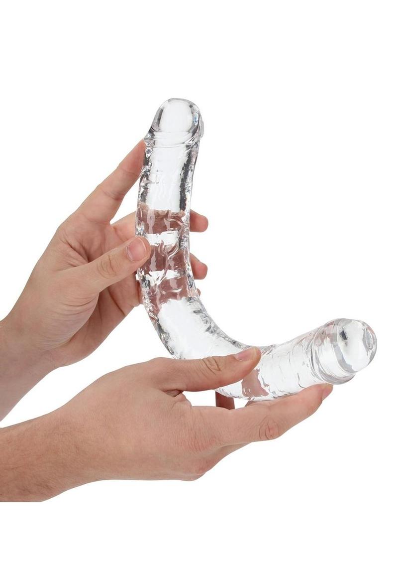 Realrock Crystal Clear Double Flexible And Safe Dong