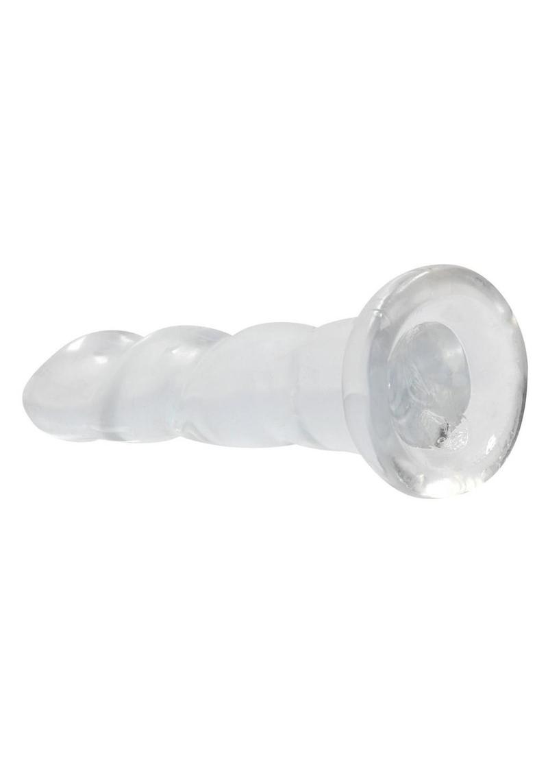 RealRock Crystal Clear Non Realistic Dildo