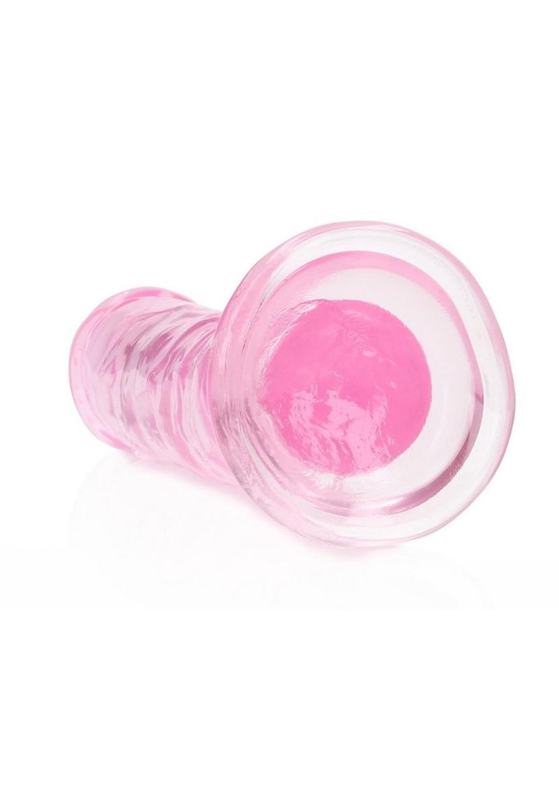 RealRock Crystal Clear Straight Dildo