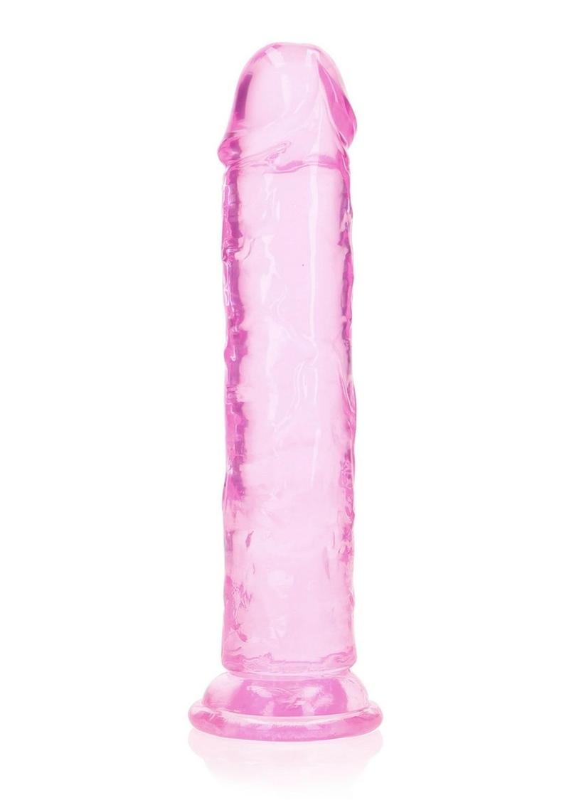 RealRock Crystal Clear Straight Dildo