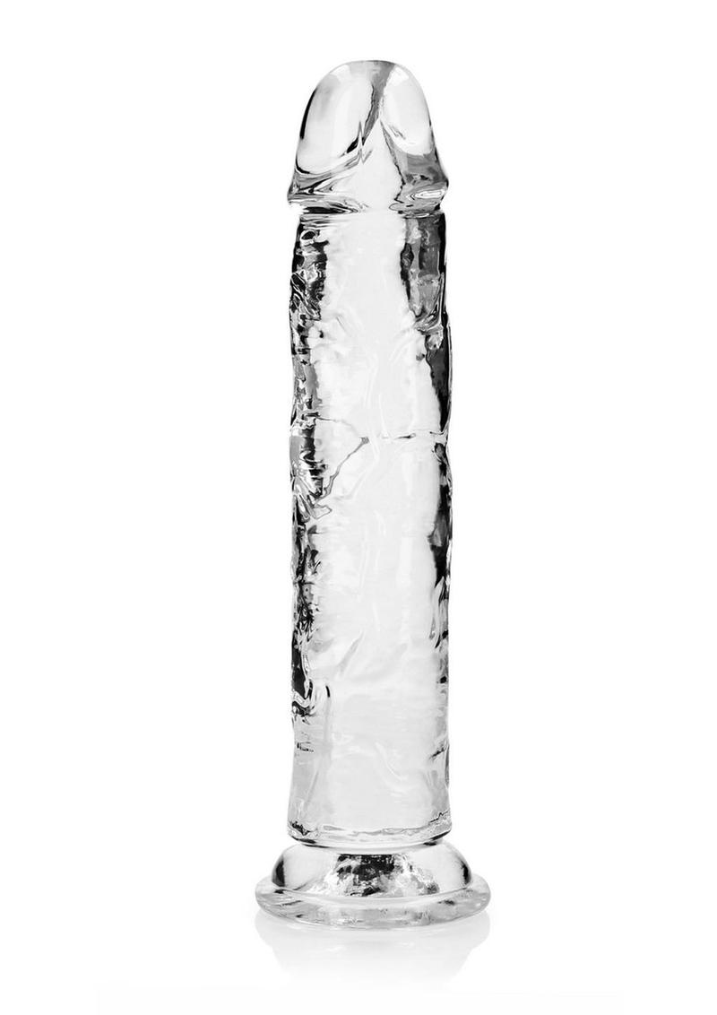 RealRock Crystal Clear Straight Dildo