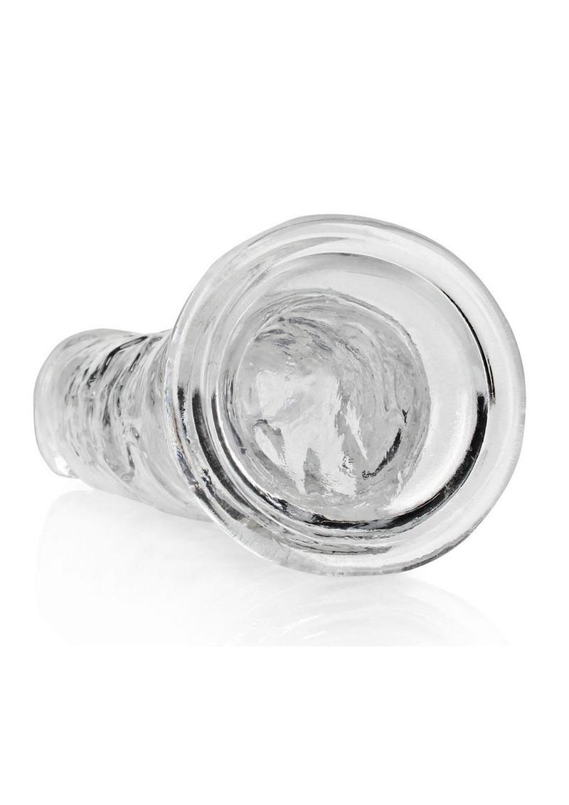 RealRock Crystal Clear Straight Dildo