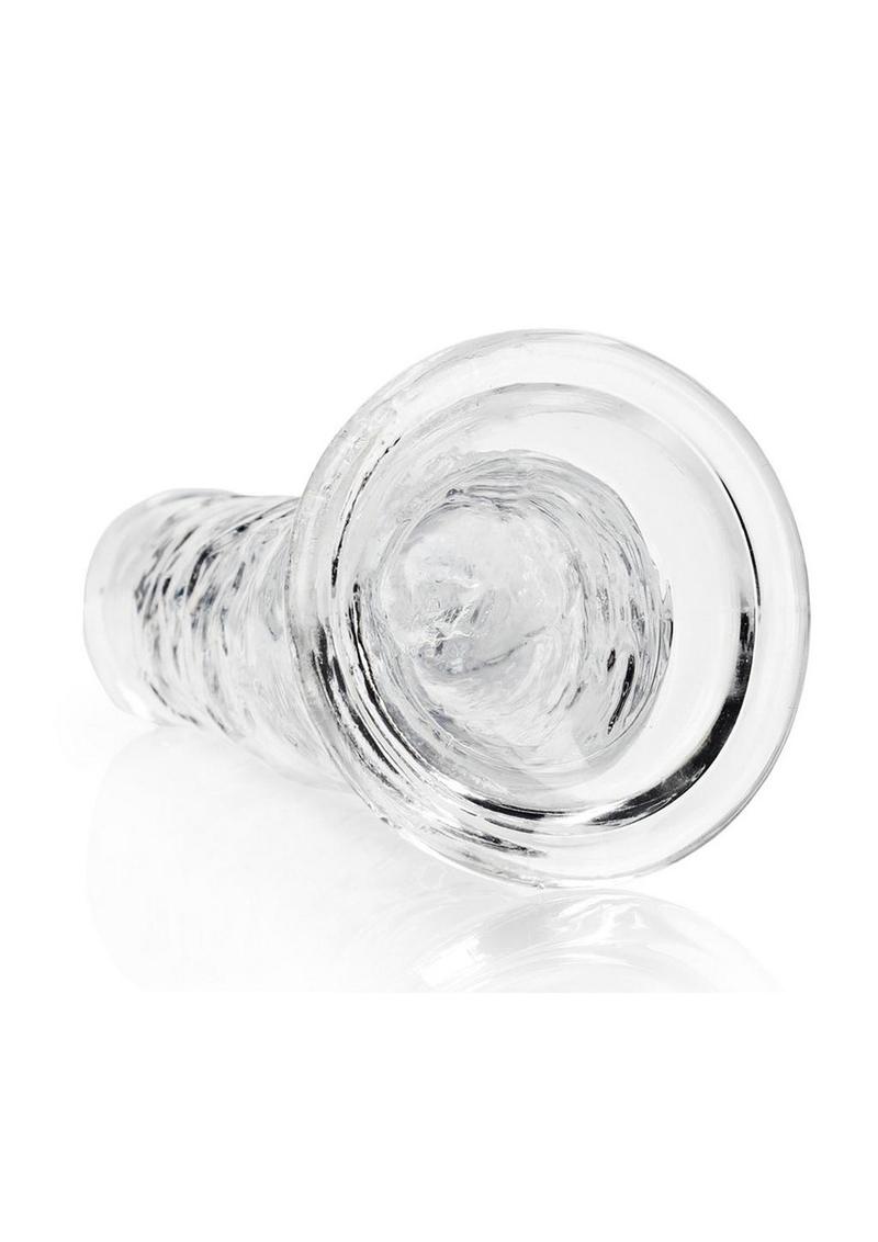 RealRock Crystal Clear Straight Dildo