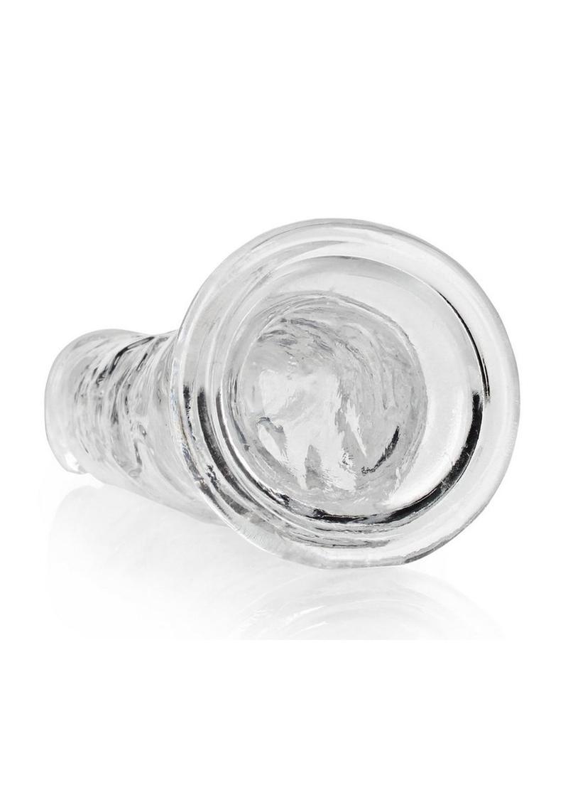 RealRock Crystal Clear Straight Dildo