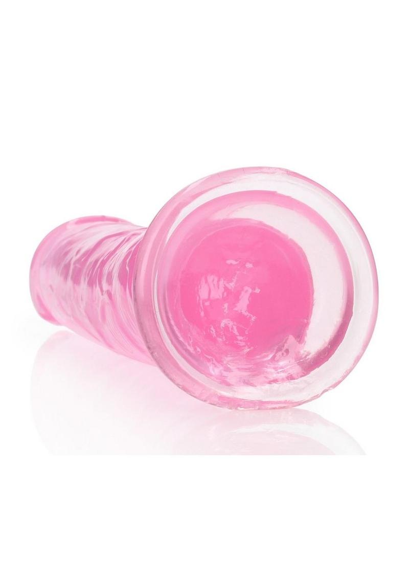 RealRock Crystal Clear Straight Dildo