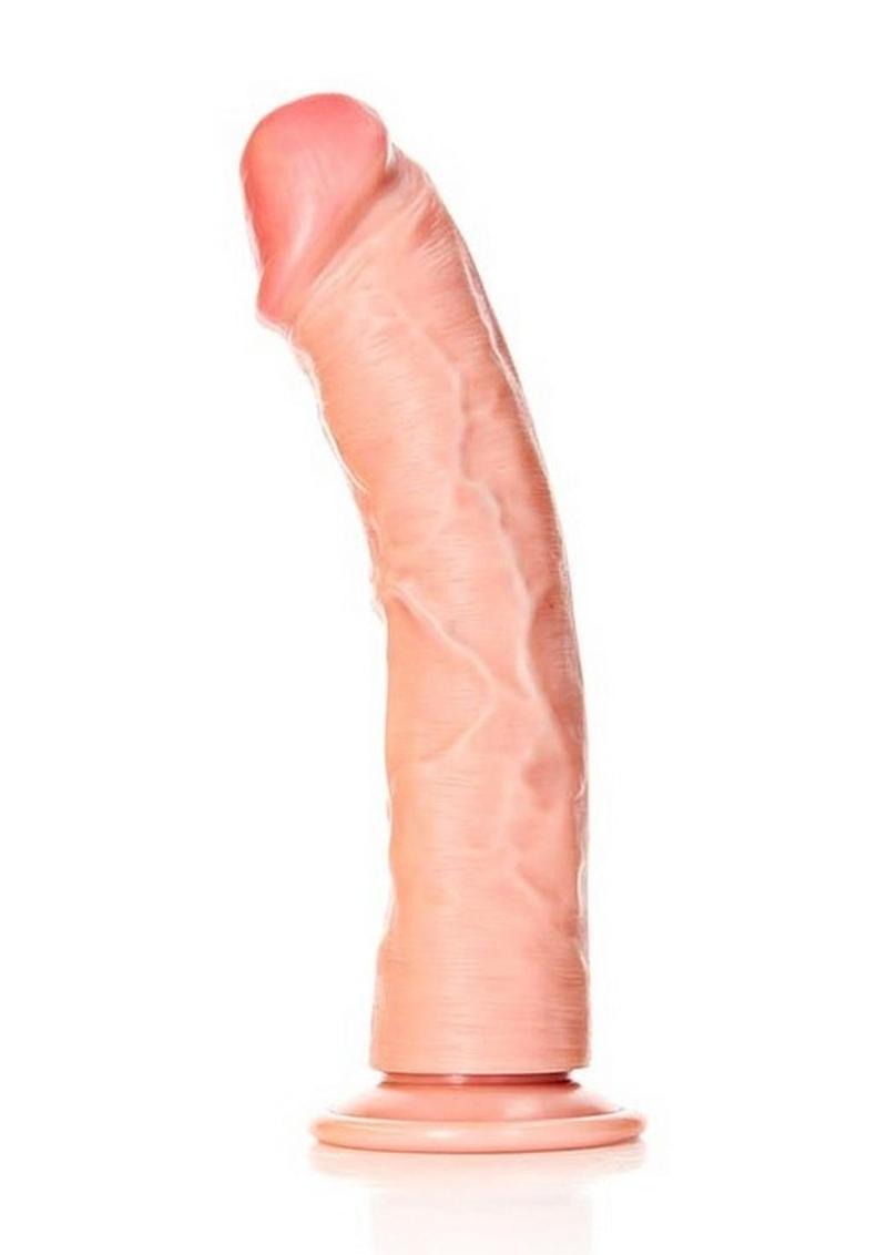 Curved Realistic Dildo with Suction Cup By Realrock