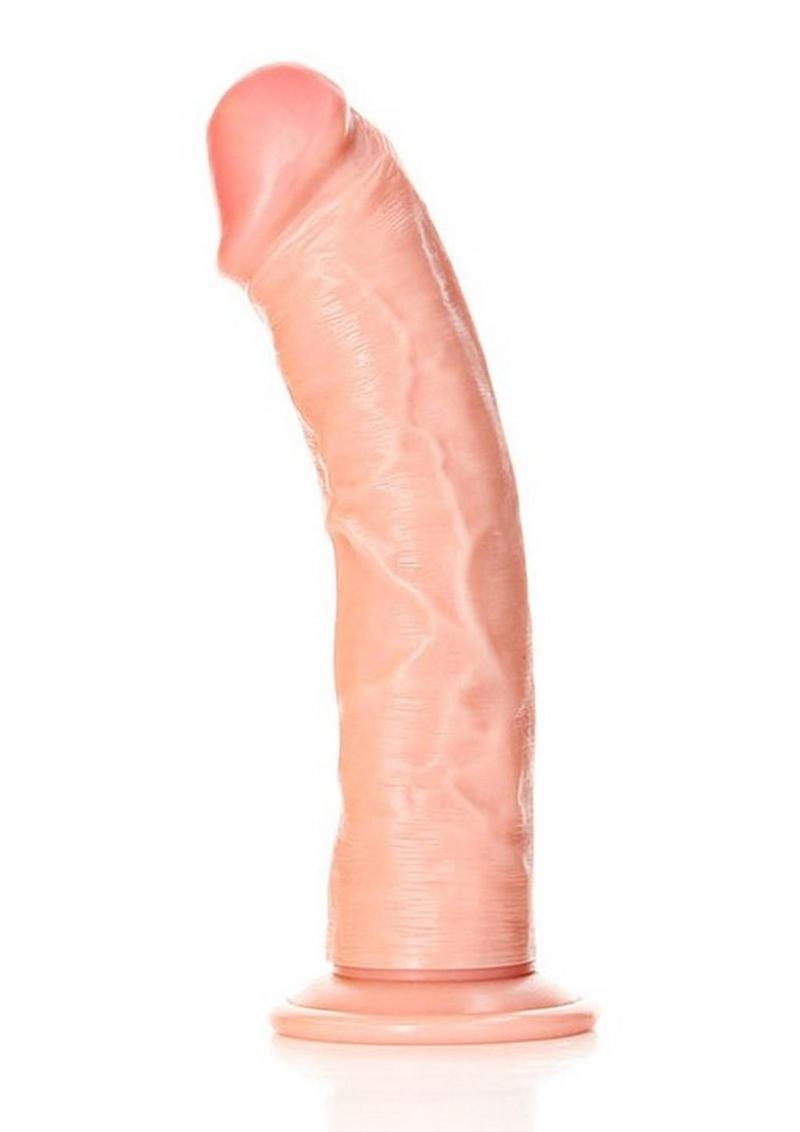 Curved Realistic Dildo with Suction Cup By Realrock