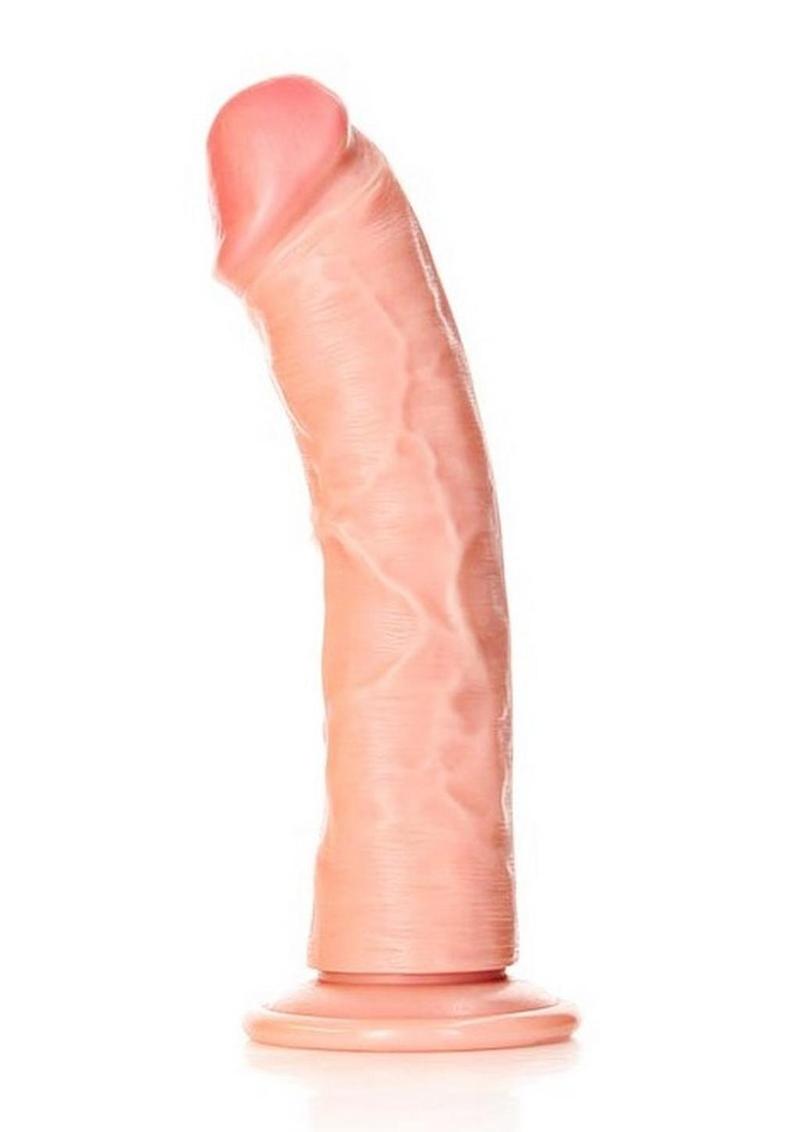 Curved Realistic Dildo with Suction Cup By Realrock