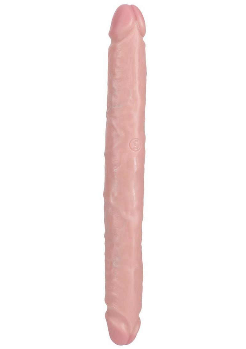 Real Rock Realistic Skin Slim Double Ended Dong