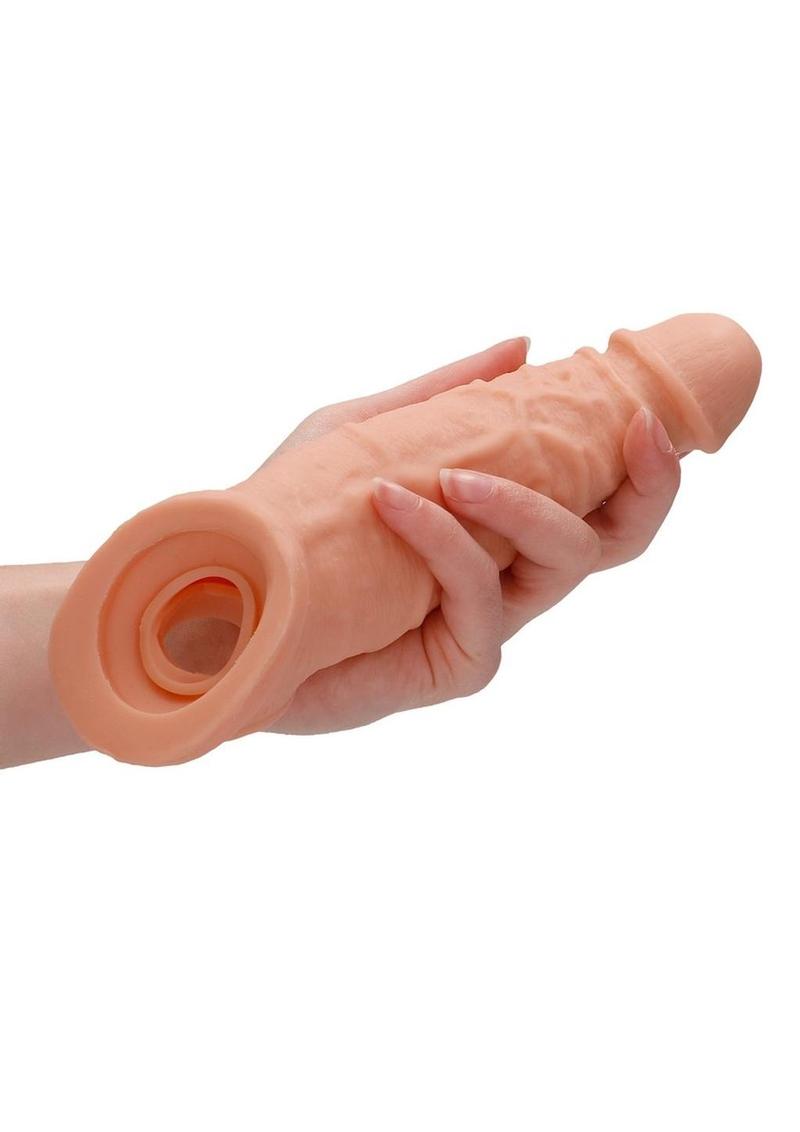 Realrock Penis Sleeve Extender with Rings