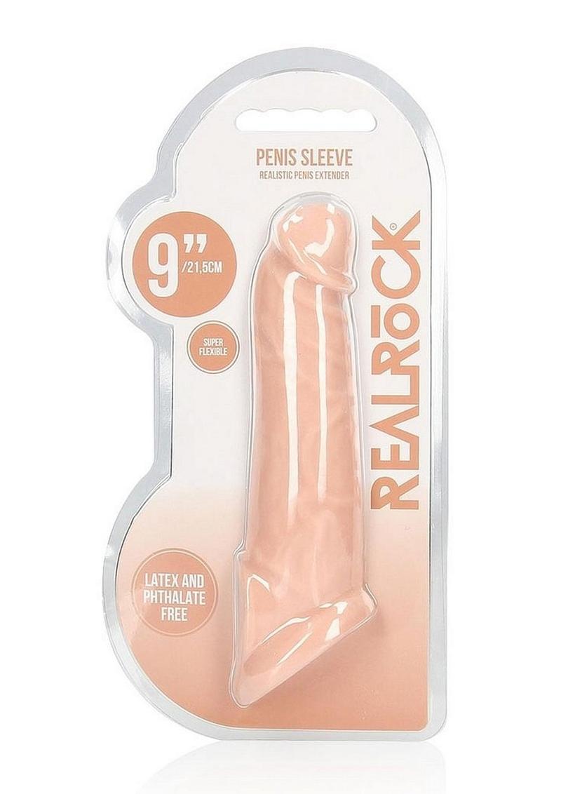 Realrock Penis Sleeve Extender with Rings