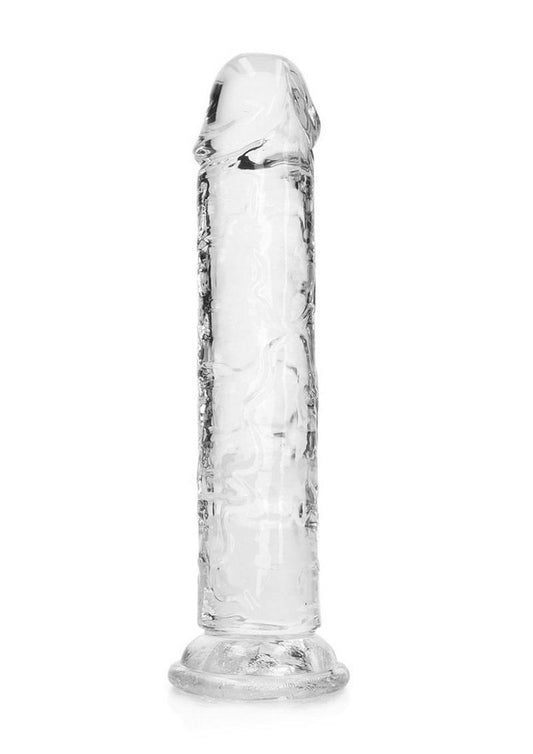 RealRock Crystal Clear Dildo Straight Realistic Dildo