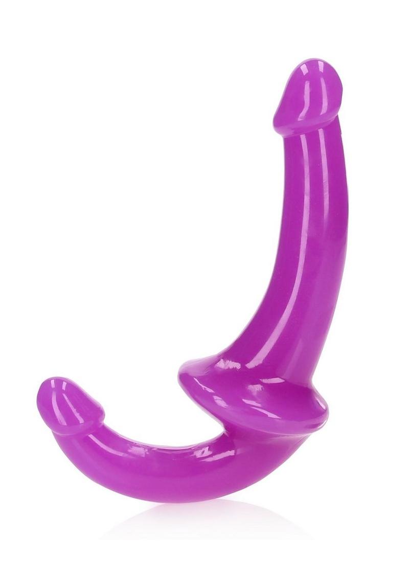 RealRock Glow in the Dark Strapless Strap-On Dildo