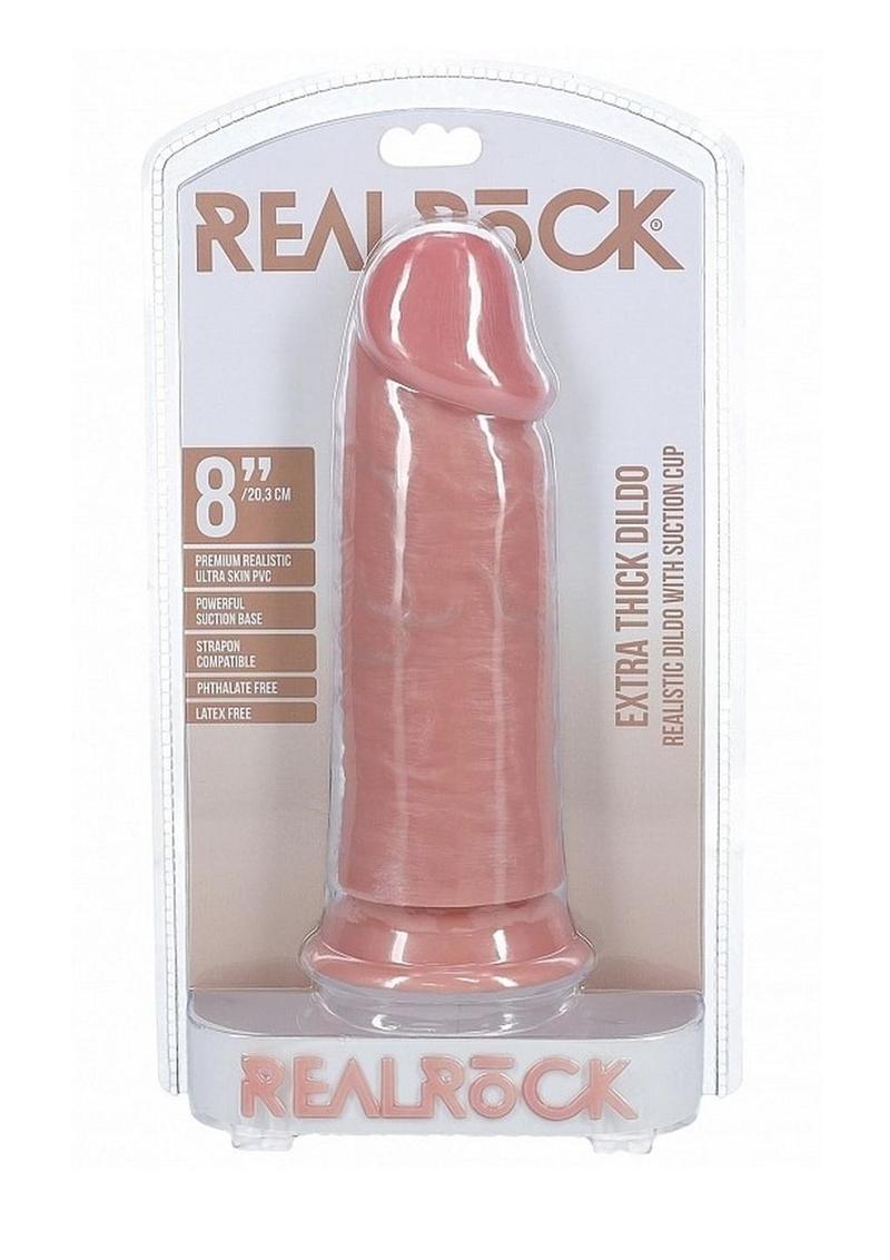 Realrock Extra Thick Dildo with Suction Cup