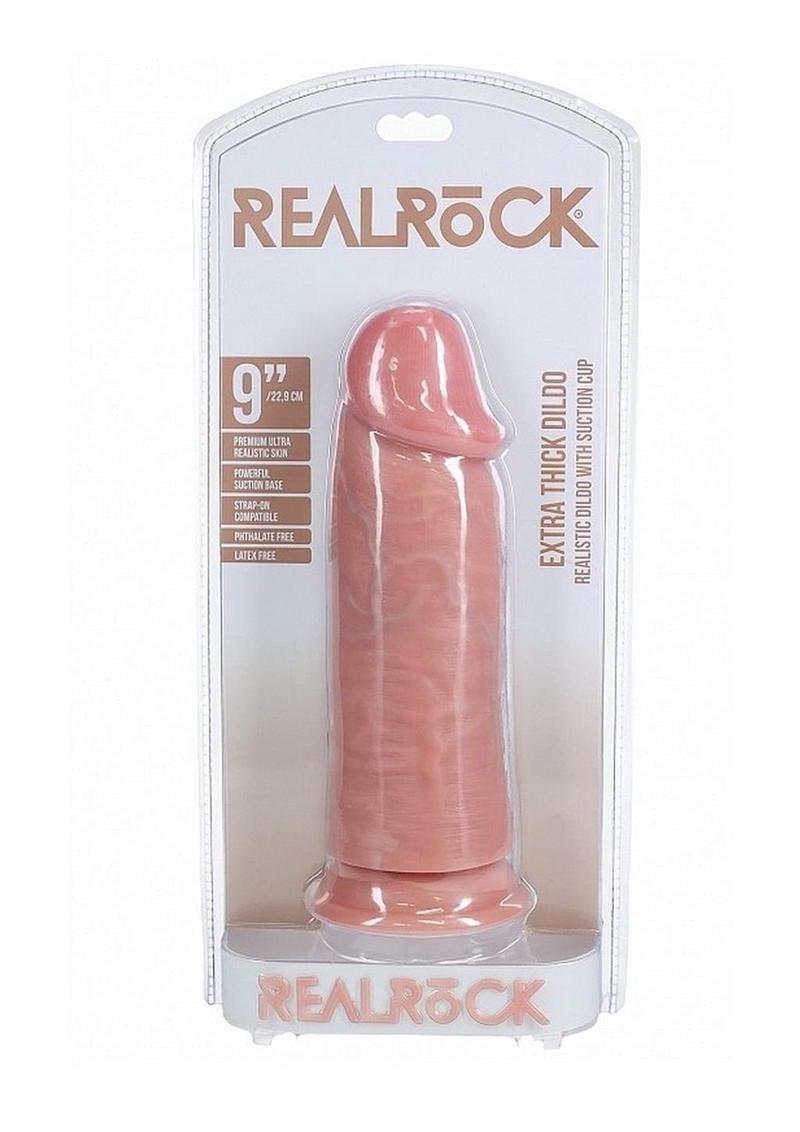 Realrock Extra Thick Dildo with Suction Cup