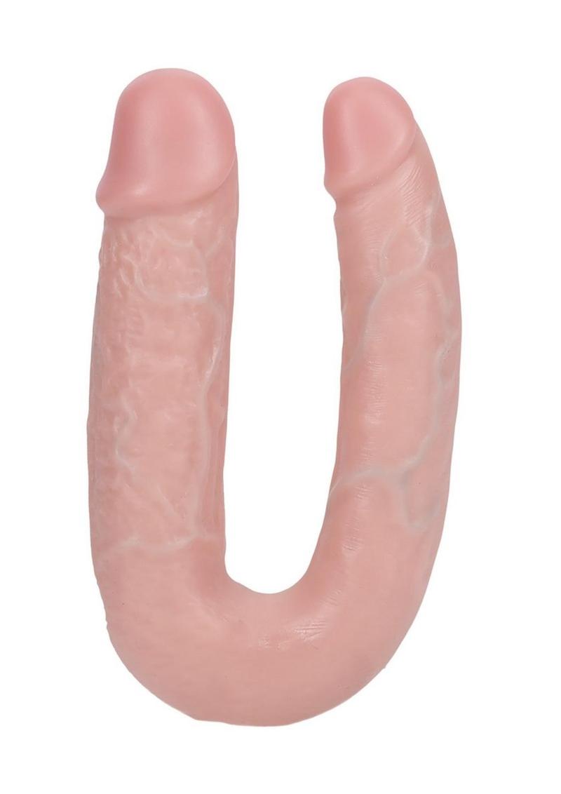 Real Rock U-Shaped Realistic Skin Double Dildo